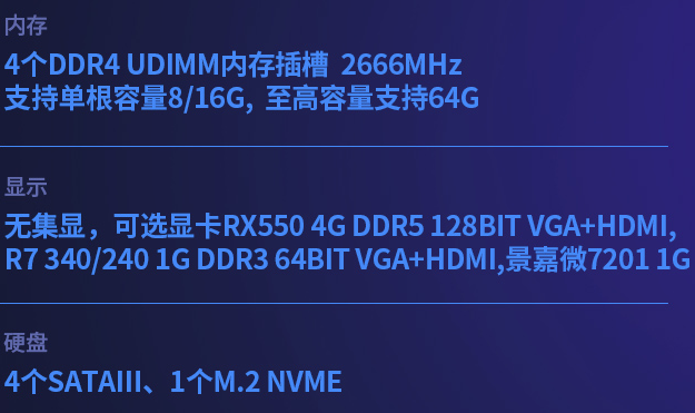 COM：8個COM口(2個RS232，2個RS232/422/4854個RS232(內(nèi)部引出))  　　USB:13個USB接口(4個USB2.0、4個USB3.2，2個USB3.0(可選內(nèi)部引出)3個USB2.0(內(nèi)部引出))  　　尺寸：320*331*180mm